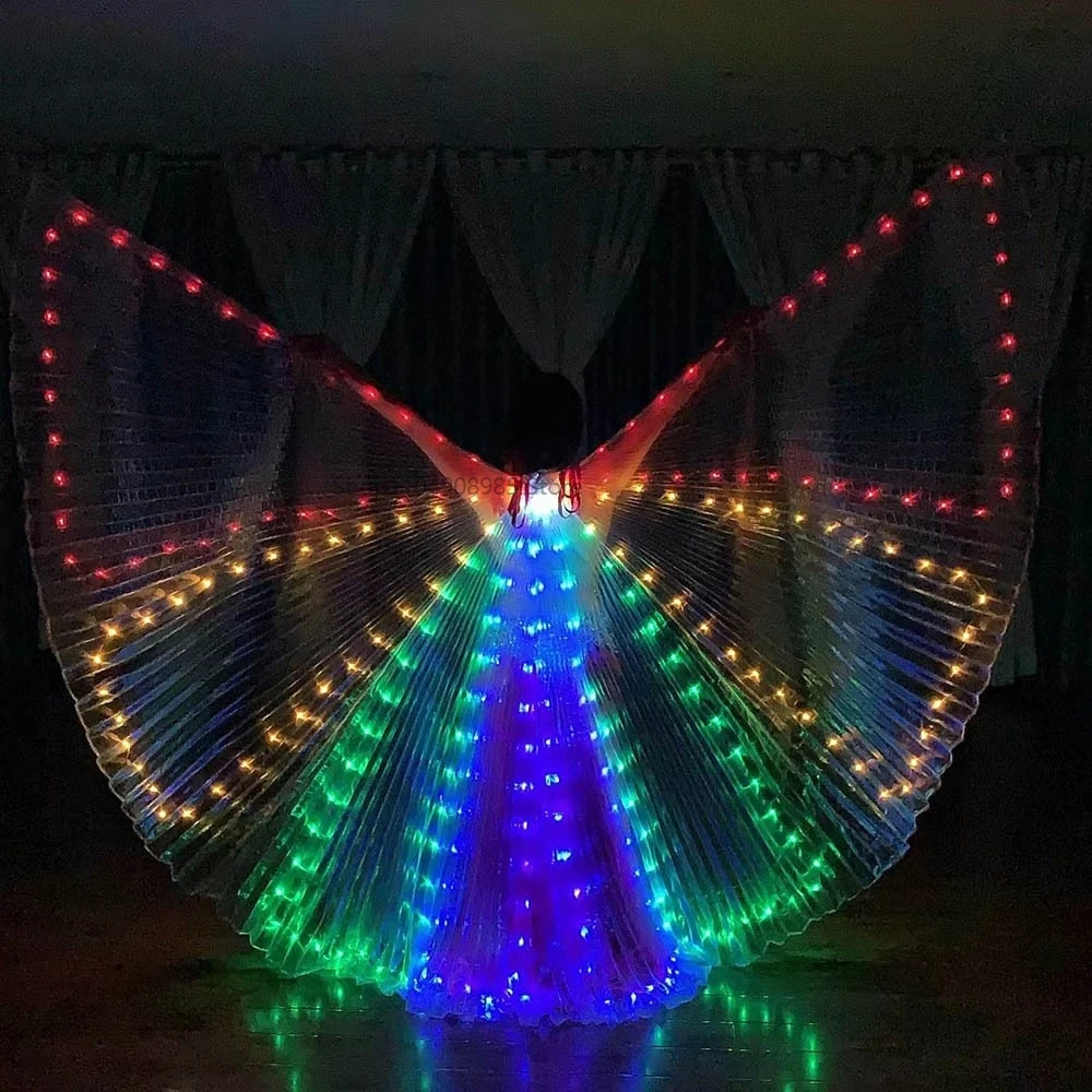 Led Wings Belly Dance Isis Wings Led Isis Wing Bellydancing Adult Butterfly Wing with Sticks Party Wedding Halloween
Led Wings Belly Dance Isis Wings Led Isis Wing Bellydancing Adult Butterfly Wing with Sticks Party Wedding Halloween
