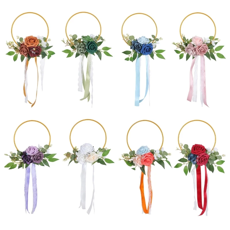 Elegant Faux Rose Wreath Sustainable Homes Decoration for Parties Event Use 15UB
Elegant Faux Rose Wreath Sustainable Homes Decoration for Parties Event Use 15UB