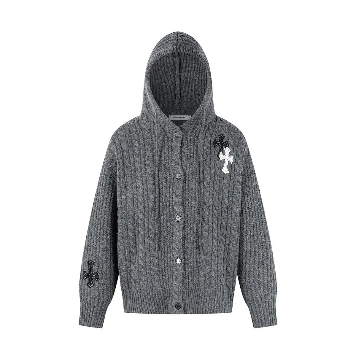 Autumn Winter New American High Street Crosshatch Cable Knit Cardigan Sweater Men Neutral Casual Trendy Brand Knitted Jacket
Autumn Winter New American High Street Crosshatch Cable Knit Cardigan Sweater Men Neutral Casual Trendy Brand Knitted Jacket