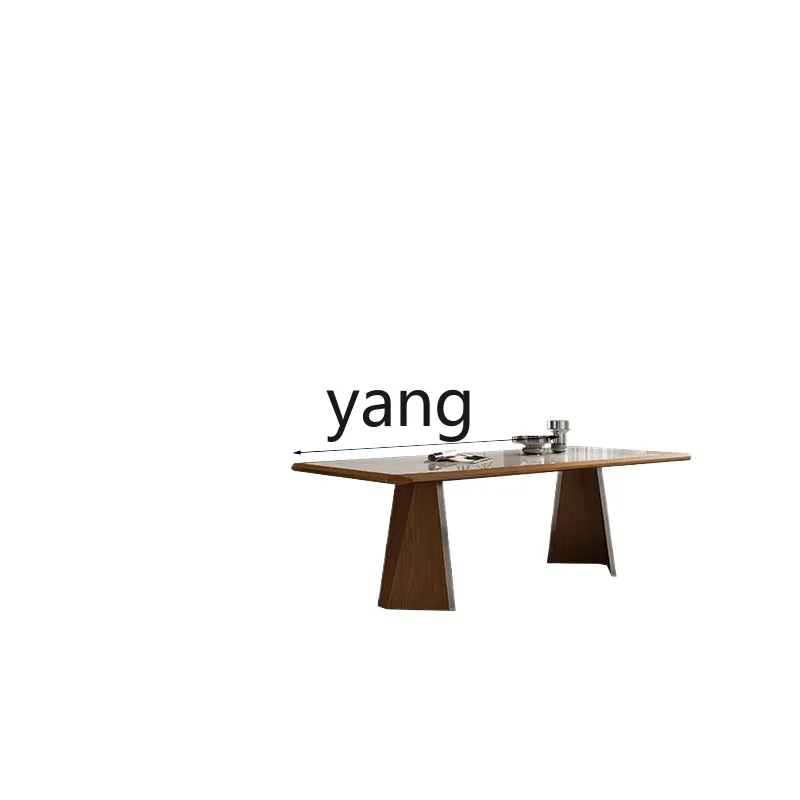 LMM medieval style solid wood rock slab dining table square Italian minimalist walnut small apartment dining table and chairs
LMM medieval style solid wood rock slab dining table square Italian minimalist walnut small apartment dining table and chairs