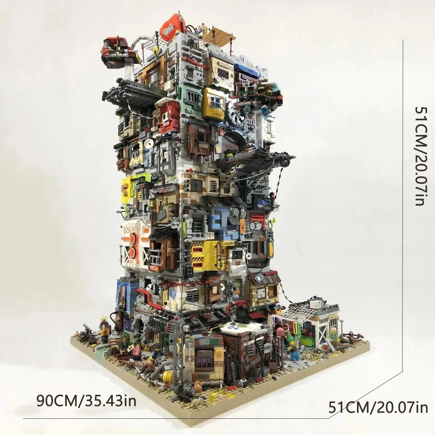 Высокая сложность 14245 шт. MOC DIY Doomsday Wasteland Slums городские строительные блоки украшения для дисплея игрушечный кирпич подарки на день рождения для взрослых
Высокая сложность 14245 шт. MOC DIY Doomsday Wasteland Slums городские строительные блоки украшения для дисплея игрушечный кирпич подарки на день рождения для взрослых