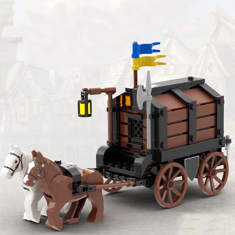 NEW 257PCS European Medieval Castle Treasure Transport Wagon model DIY creative ideas Children Toy Birthday Gift Building Blocks
NEW 257PCS European Medieval Castle Treasure Transport Wagon model DIY creative ideas Children Toy Birthday Gift Building Blocks