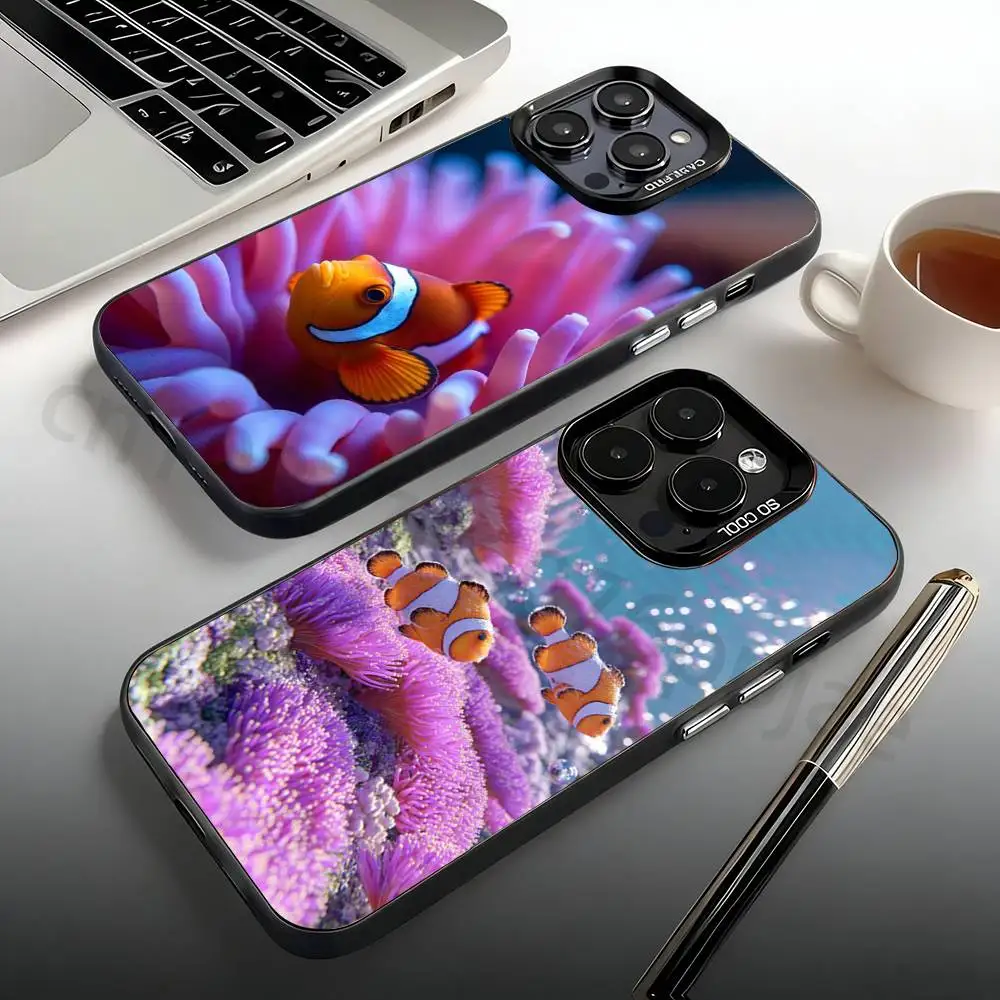 Clownfish Phone Case For iPhone 17,16,15,14,13,12,11,Pro,Max,Plus,Mini, Matte Shockproof Case
Clownfish Phone Case For iPhone 17,16,15,14,13,12,11,Pro,Max,Plus,Mini, Matte Shockproof Case
