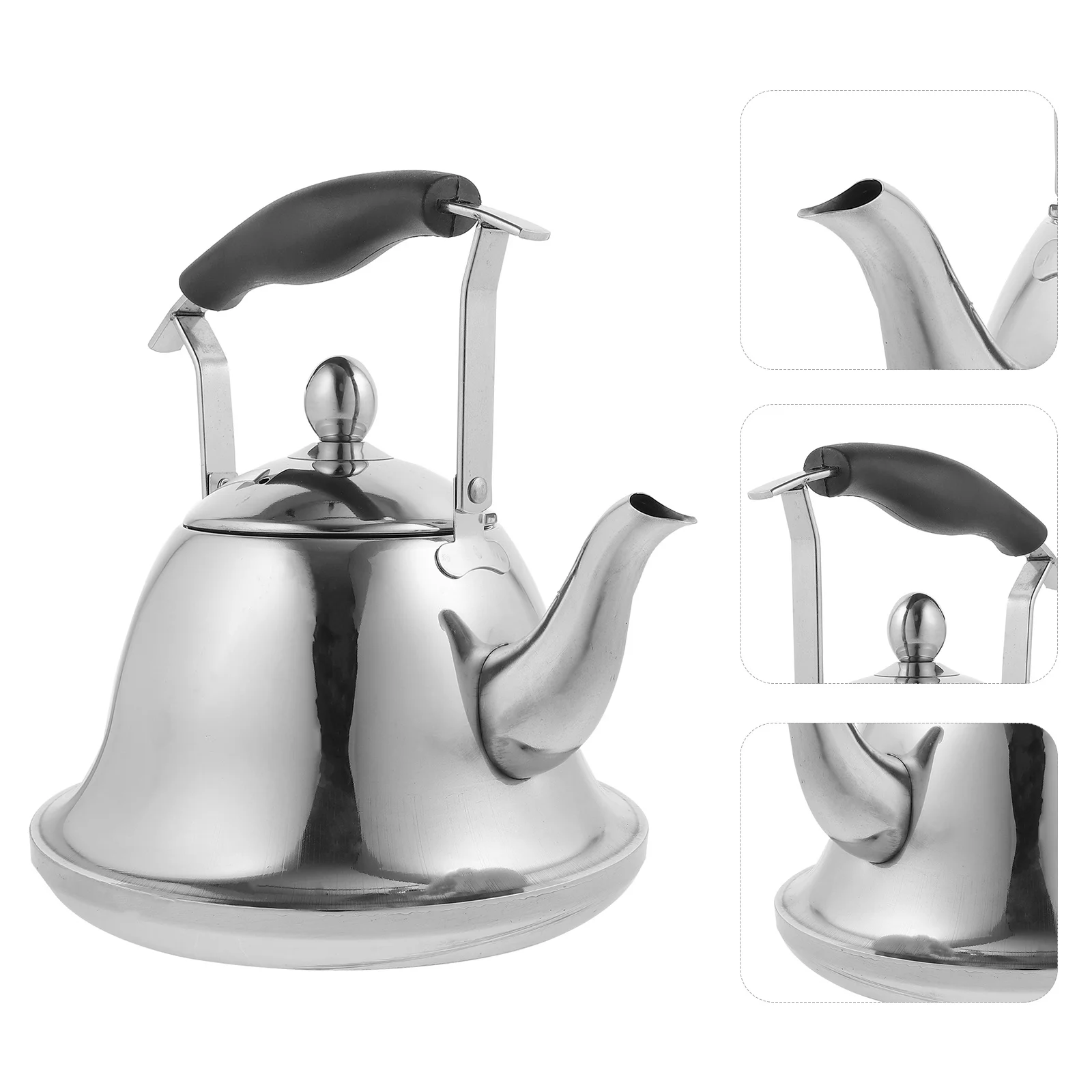 1 шт., 2 л, чайник со свистком из нержавеющей стали, бытовой водонагреватель для приготовления чая, устойчивый к ржавчине безопасный горшок для хранения, экономия времени
1 шт., 2 л, чайник со свистком из нержавеющей стали, бытовой водонагреватель для приготовления чая, устойчивый к ржавчине безопасный горшок для хранения, экономия времени