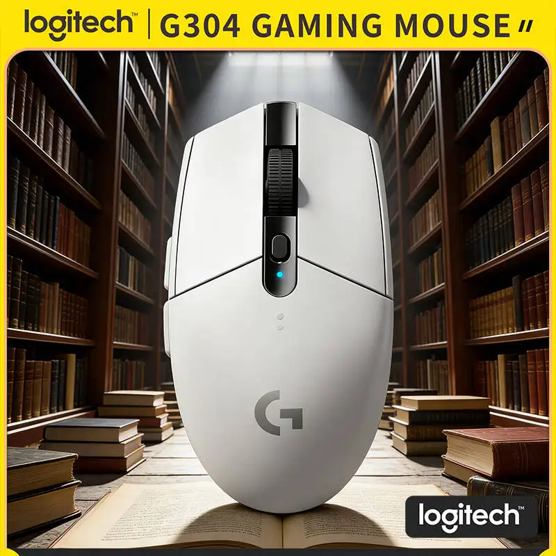 Logitech G304 LIGHTSPEED Wireless Gaming Mouse 12000 DPI 1ms Latency HERO Sensor 250hr Battery Fast Response Pro Gamers
Logitech G304 LIGHTSPEED Wireless Gaming Mouse 12000 DPI 1ms Latency HERO Sensor 250hr Battery Fast Response Pro Gamers