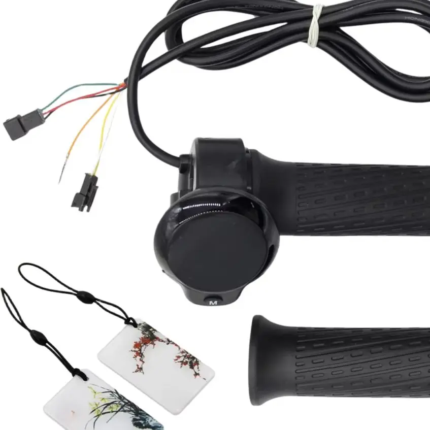 Дроссельная заслонка управления скоростью 48 В NFC для аксессуаров для электрических скутеров с ЖК-дисплеем и противоскользящей ручкой для плавной езды
Дроссельная заслонка управления скоростью 48 В NFC для аксессуаров для электрических скутеров с ЖК-дисплеем и противоскользящей ручкой для плавной езды