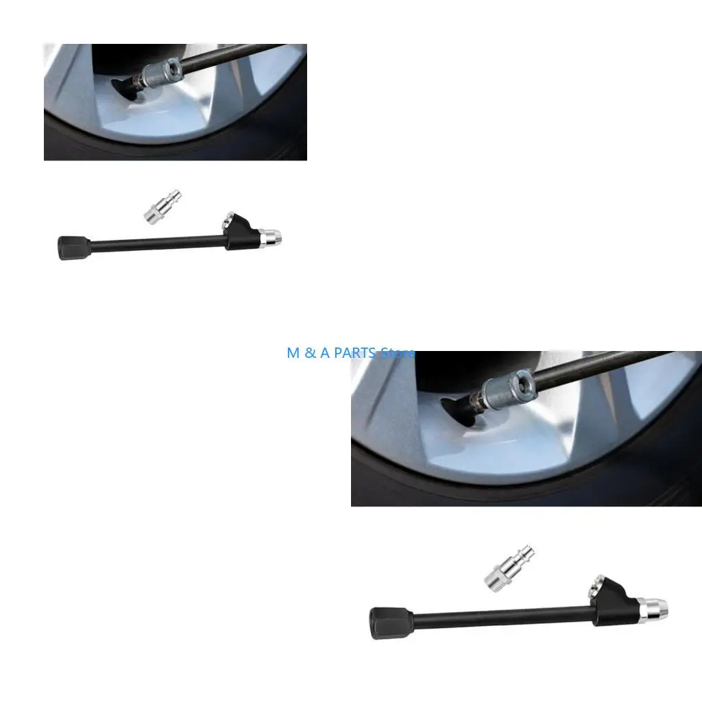 U1JF Air Chuck, 1/4" FNPT Extended Reach Double Head Air Chuck w/Quick Plugs, 2-Way Tire Air Chuck
U1JF Air Chuck, 1/4" FNPT Extended Reach Double Head Air Chuck w/Quick Plugs, 2-Way Tire Air Chuck