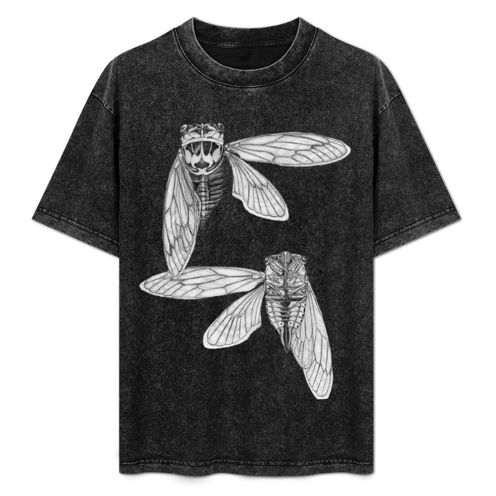 Cicada Study in Black and White T-Shirt Fashion Graphic Tee for Men
Cicada Study in Black and White T-Shirt Fashion Graphic Tee for Men