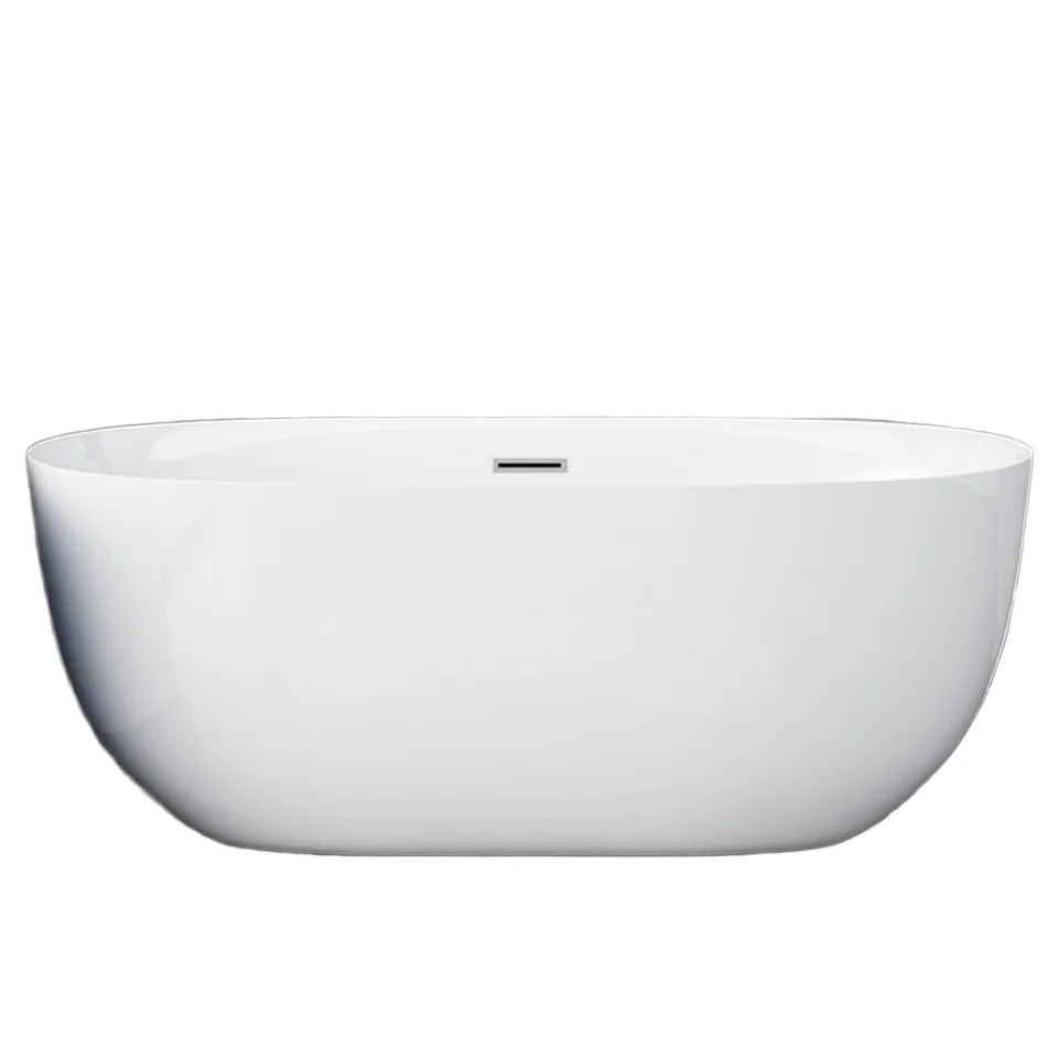 (Factory Direct)Oval Freestanding Bathtub - Modern Acrylic Soaking Tub with Drain & Overflow
(Factory Direct)Oval Freestanding Bathtub - Modern Acrylic Soaking Tub with Drain & Overflow
