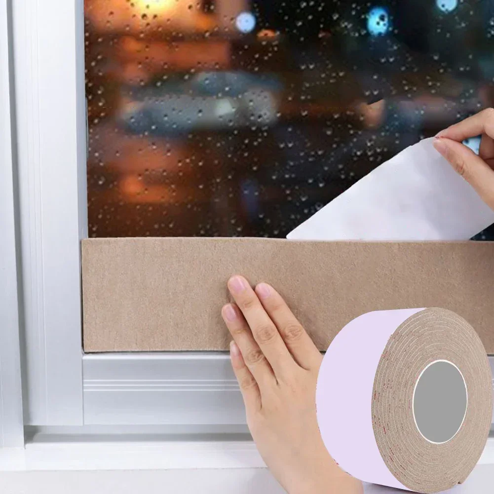 1pc Glass Absorbent Sticker Anti-condensation Felt Strip Brown 8x500cm Household Window Glass Water Absorption Sticker Parts
1pc Glass Absorbent Sticker Anti-condensation Felt Strip Brown 8x500cm Household Window Glass Water Absorption Sticker Parts