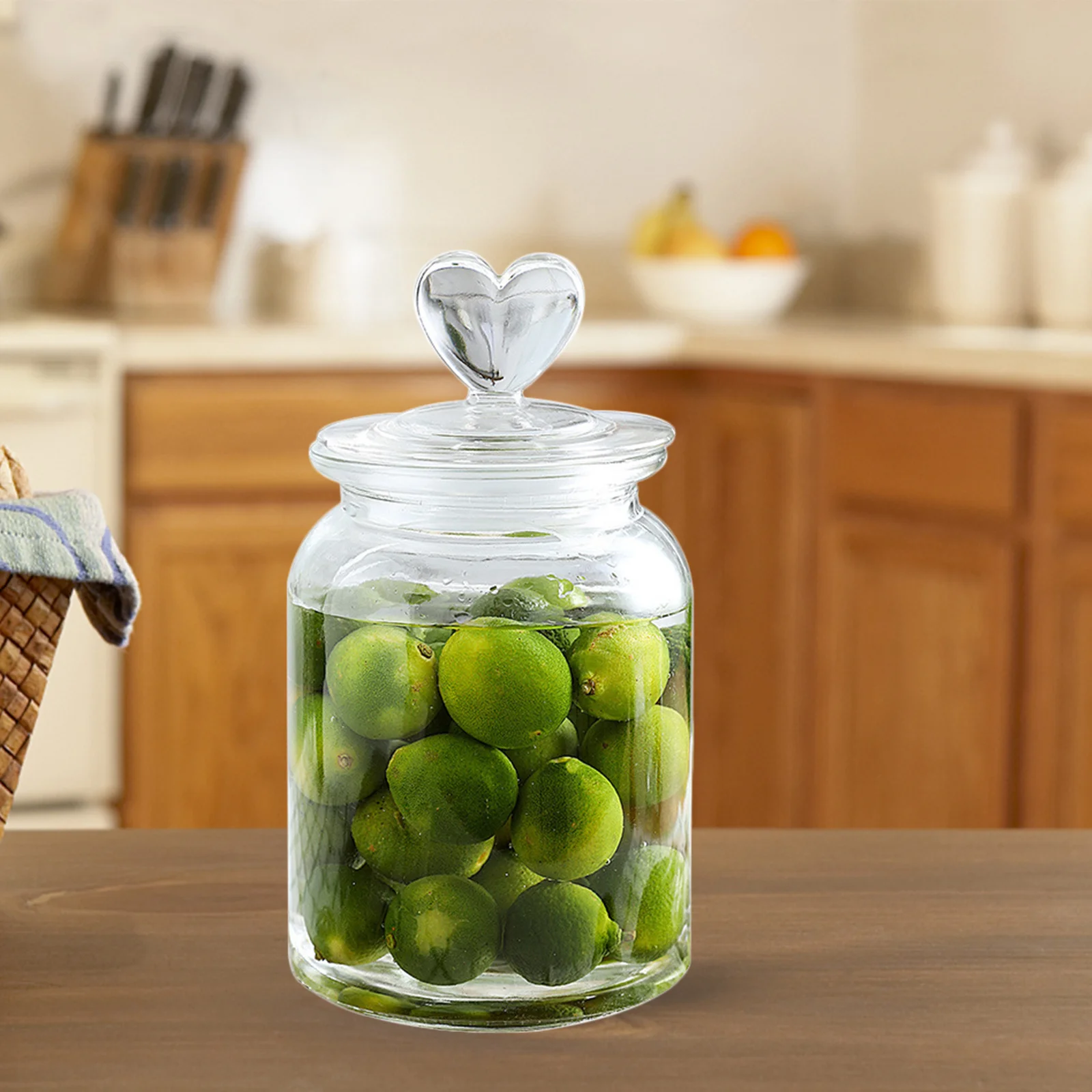Glass Honey Storage Jar Heart-Shaped Transparent Airtight Food Container for Tea Nuts Dried Fruits Candy Cereal Snack
Glass Honey Storage Jar Heart-Shaped Transparent Airtight Food Container for Tea Nuts Dried Fruits Candy Cereal Snack