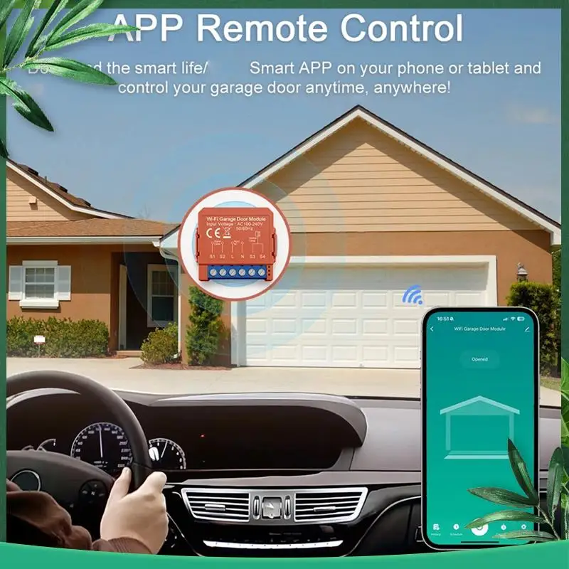 (НОВИНКА) Tuya умный механизм открывания гаражных ворот Wi-Fi модуль гаражных ворот таймер гаражный клапан рольставней дверь умный переключатель включения-выключения 
(НОВИНКА) Tuya умный механизм открывания гаражных ворот Wi-Fi модуль гаражных ворот таймер гаражный клапан рольставней дверь умный переключатель включения-выключения