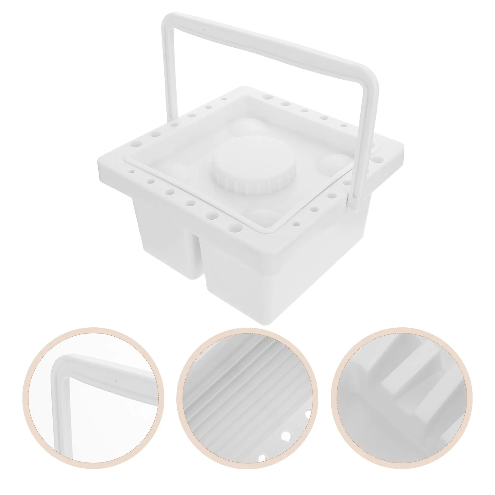 Paint Brush Washer Plastic Brush Washing Container for Artists Kids Professionals Color Mixing Tray Portable Painting Buckets
Paint Brush Washer Plastic Brush Washing Container for Artists Kids Professionals Color Mixing Tray Portable Painting Buckets