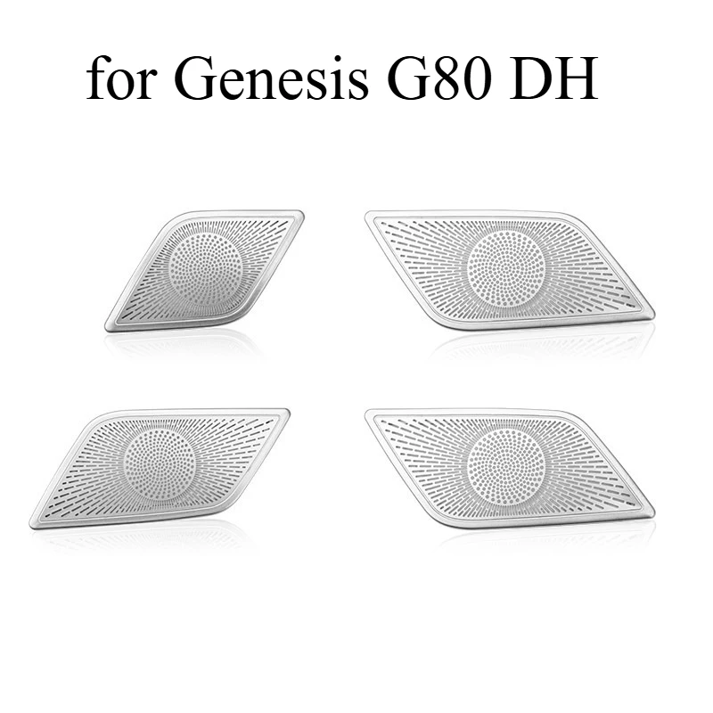 Stainless Steel Tweeter Speaker Grille Cover Trim for Genesis G80 DH– Interior Decoration Accessories (Left + Right Pair)
Stainless Steel Tweeter Speaker Grille Cover Trim for Genesis G80 DH– Interior Decoration Accessories (Left + Right Pair)