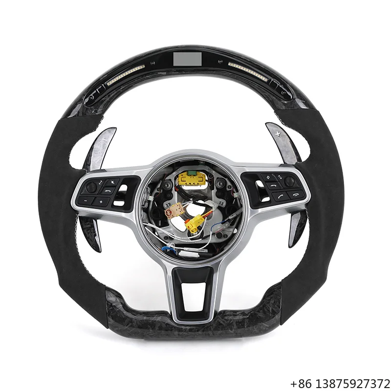 Custom for LED Carbon Fiber Racing Wheel for 718 911 2 971 959 992 997 Made Fit for Convertible
Custom for LED Carbon Fiber Racing Wheel for 718 911 2 971 959 992 997 Made Fit for Convertible