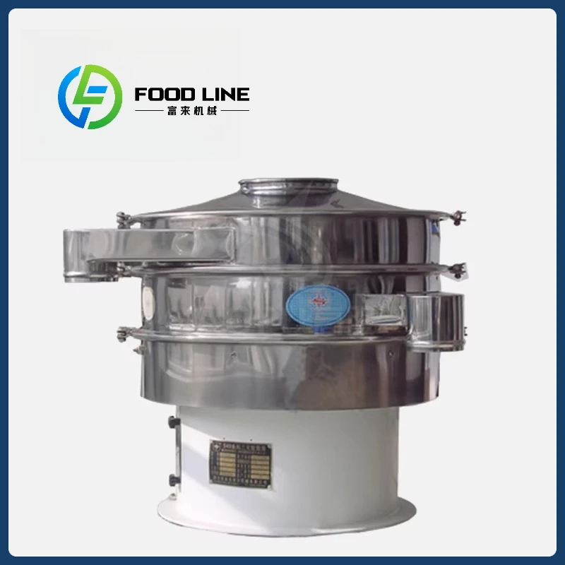 Hot Selling Powder Granule Separation Equipment Electric Flour Sifter Machine Round Vibrating Screen Sieve with CE Customized
Hot Selling Powder Granule Separation Equipment Electric Flour Sifter Machine Round Vibrating Screen Sieve with CE Customized