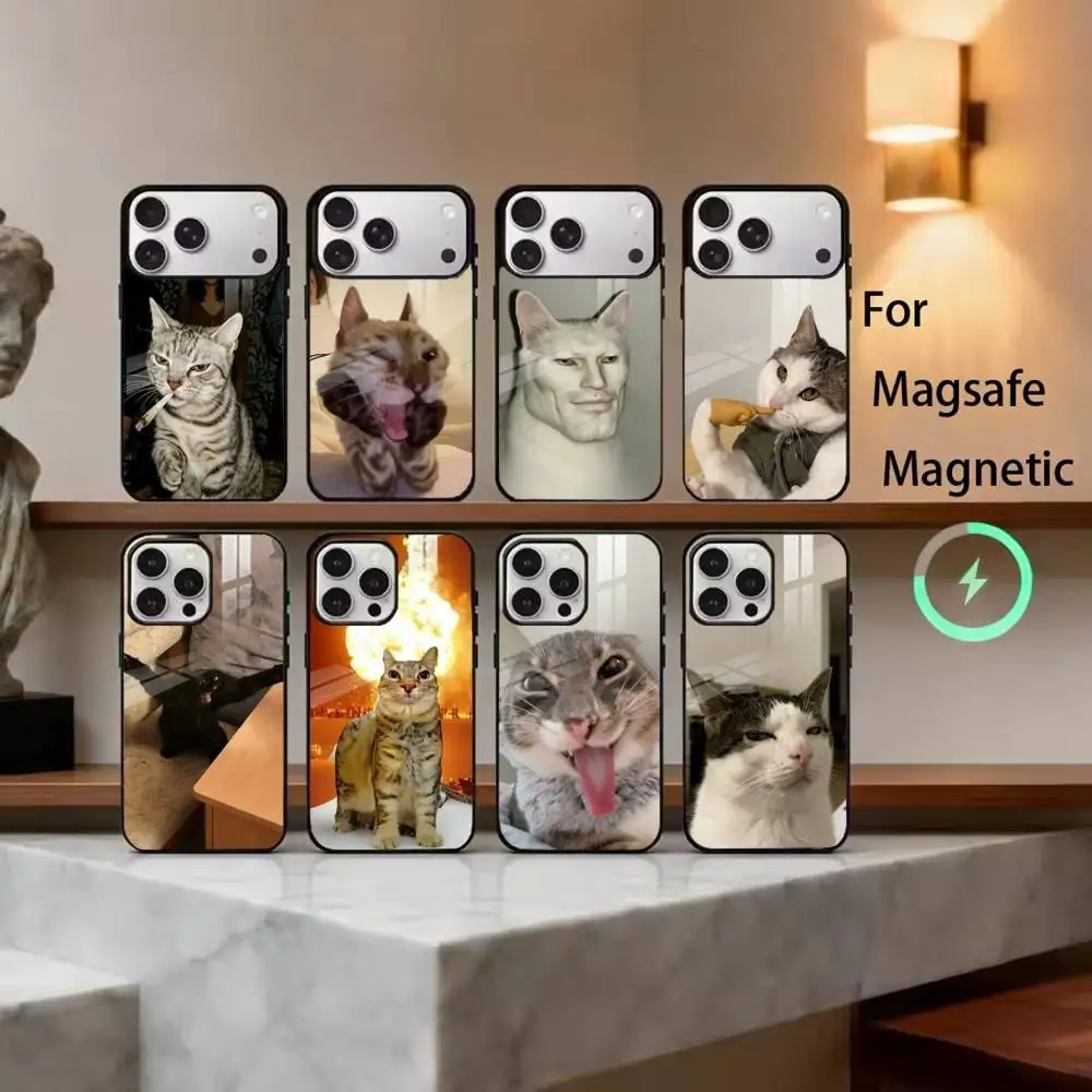 F-Funny C-Cat Phone Case For iPhone17,16,15,14,13,12,11 Plus,Pro Magnetic For Magsafe Wireless Charging
F-Funny C-Cat Phone Case For iPhone17,16,15,14,13,12,11 Plus,Pro Magnetic For Magsafe Wireless Charging