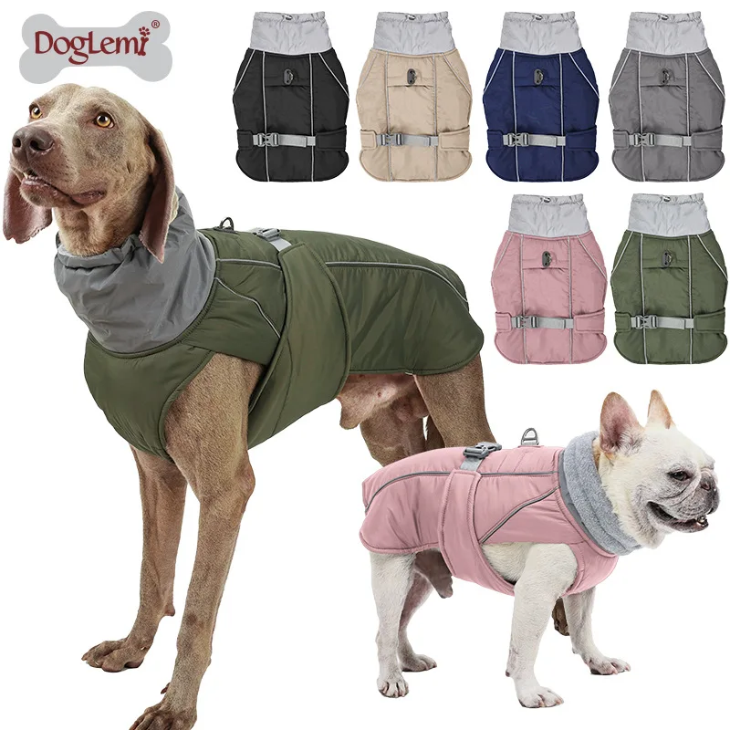 DogLemi Autumn Winter Pet Dog Clothes Thickened Dog Cotton-padded Outdoor Waterproof Dog Clothes Jacket Vest Pet Supplies
DogLemi Autumn Winter Pet Dog Clothes Thickened Dog Cotton-padded Outdoor Waterproof Dog Clothes Jacket Vest Pet Supplies