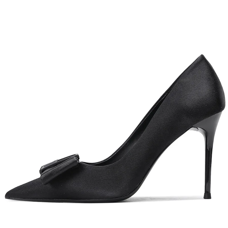Chic Leather Office Shoes Women Solid Color Pointed Toe Stiletto High Heels Women Pumps Genuine Leather Ladies Shoes
Chic Leather Office Shoes Women Solid Color Pointed Toe Stiletto High Heels Women Pumps Genuine Leather Ladies Shoes