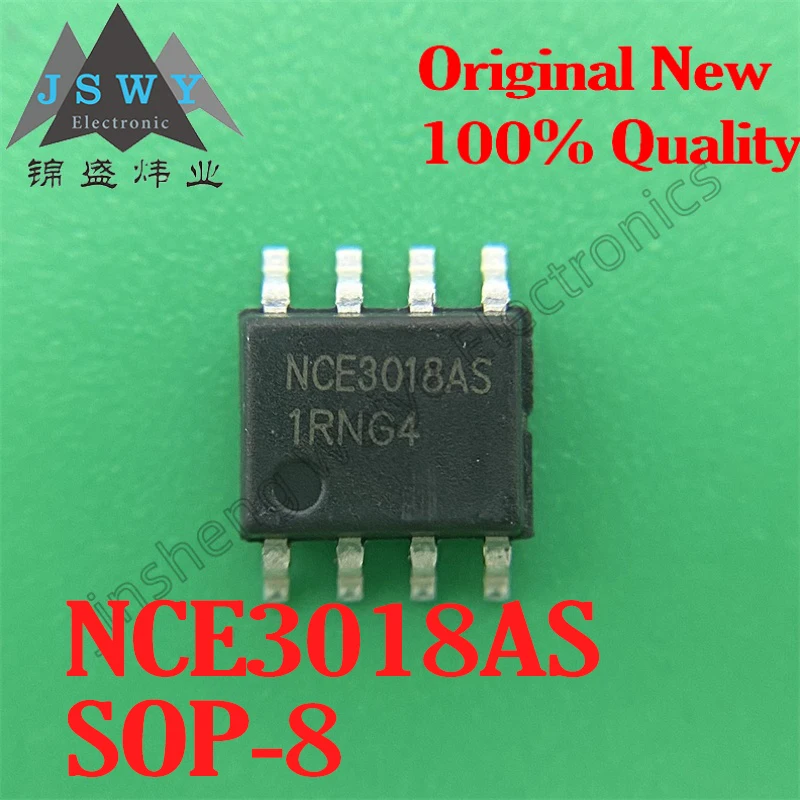 (50/200 pieces) NCE3018AS SOP-8 N-channel enhancement-mode power MOSFET 30V18A 100% new, original, in stock. Chipset
(50/200 pieces) NCE3018AS SOP-8 N-channel enhancement-mode power MOSFET 30V18A 100% new, original, in stock. Chipset
