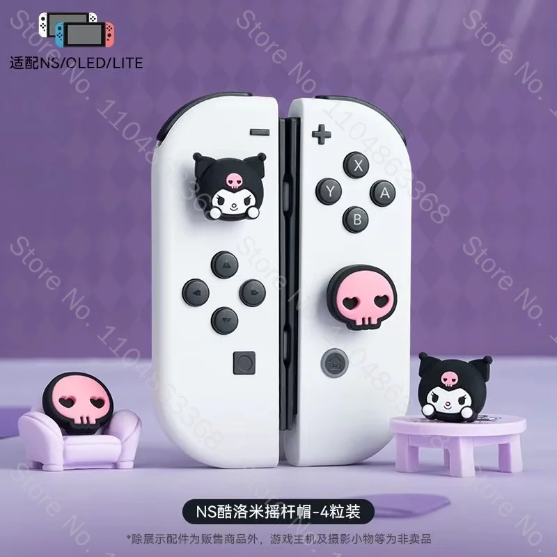 New Hello Kitty Kuromi Silicone Joystick for PS5 NS Pro NS OLED LITE NS2 Button Protection Game Handle Accessories Decoration
New Hello Kitty Kuromi Silicone Joystick for PS5 NS Pro NS OLED LITE NS2 Button Protection Game Handle Accessories Decoration