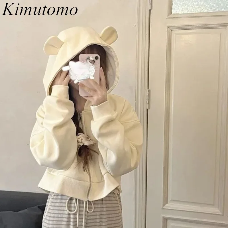 Kimutomo Hoodies Women Embroidery Loose Sweet Preppy Style Outwear Cropped Jackets Y2k Harajuku Ladies Sweatshirts Casual
Kimutomo Hoodies Women Embroidery Loose Sweet Preppy Style Outwear Cropped Jackets Y2k Harajuku Ladies Sweatshirts Casual