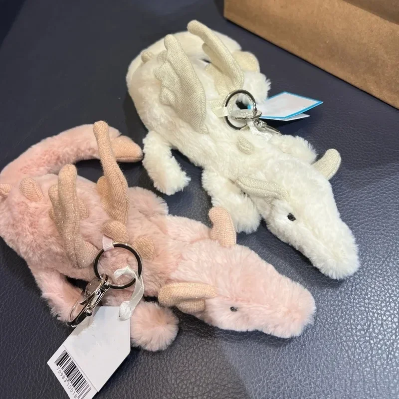 New 10cm White Pink Purple Dinosaur Bag Pendant Doll Keychain Toy Pet Holiday Gift Cat and Dog
New 10cm White Pink Purple Dinosaur Bag Pendant Doll Keychain Toy Pet Holiday Gift Cat and Dog