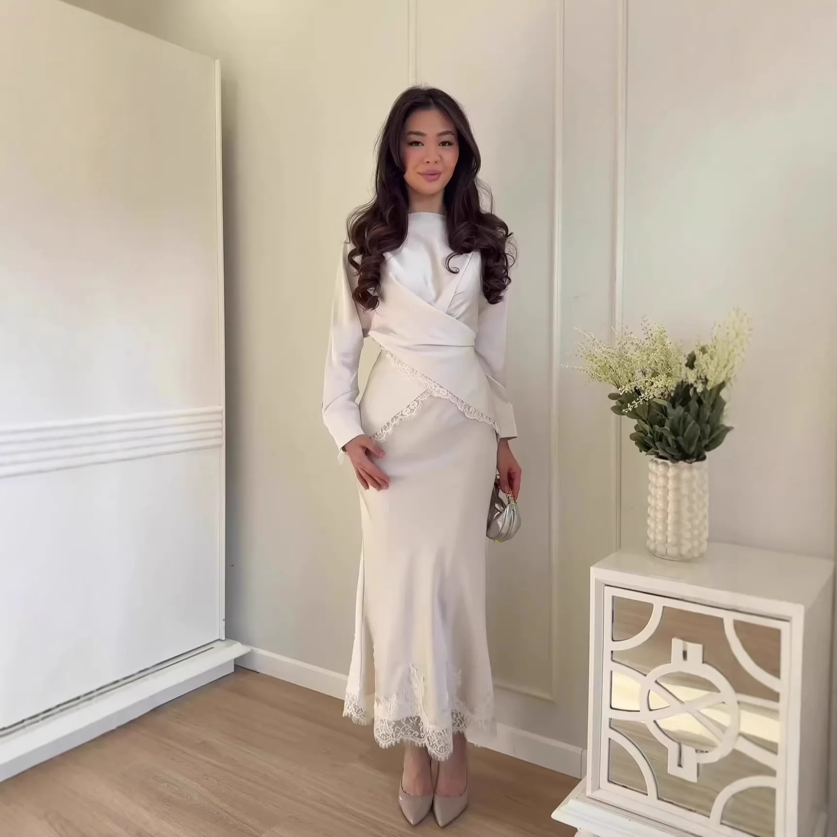 Elegant Spring Summer Long Dress Matching Set Women Long Sleeve Floral Dresses Jumpsuit Playsuit
Elegant Spring Summer Long Dress Matching Set Women Long Sleeve Floral Dresses Jumpsuit Playsuit