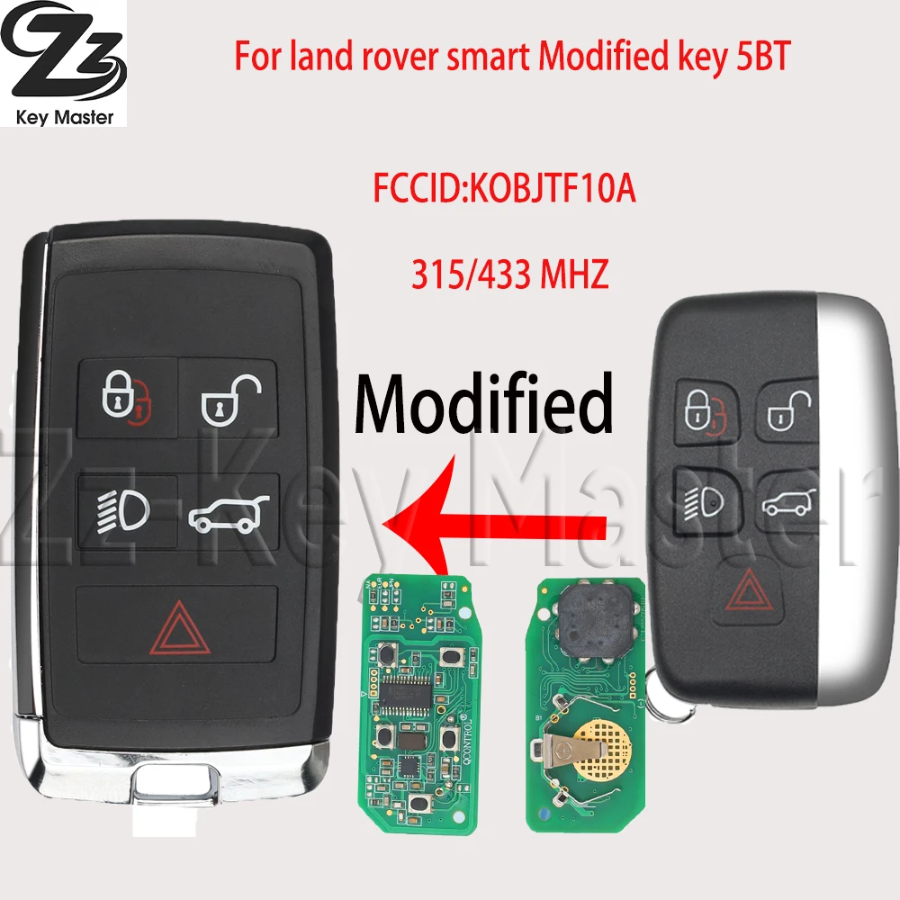 Zz KOBJTF10A 315/433 МГц ID49 чип умный автомобильный дистанционный ключ для Land Rover Range Rover Sport Evoque Discovery 4 Freelander Jaguar
Zz KOBJTF10A 315/433 МГц ID49 чип умный автомобильный дистанционный ключ для Land Rover Range Rover Sport Evoque Discovery 4 Freelander Jaguar