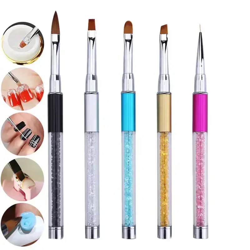 1pc Nail Brush Nail Art Painting Pen Brush UV Gel Polish Acrylic Nail Drawing Pen DIY Painting Flower Manicure Tools
1pc Nail Brush Nail Art Painting Pen Brush UV Gel Polish Acrylic Nail Drawing Pen DIY Painting Flower Manicure Tools