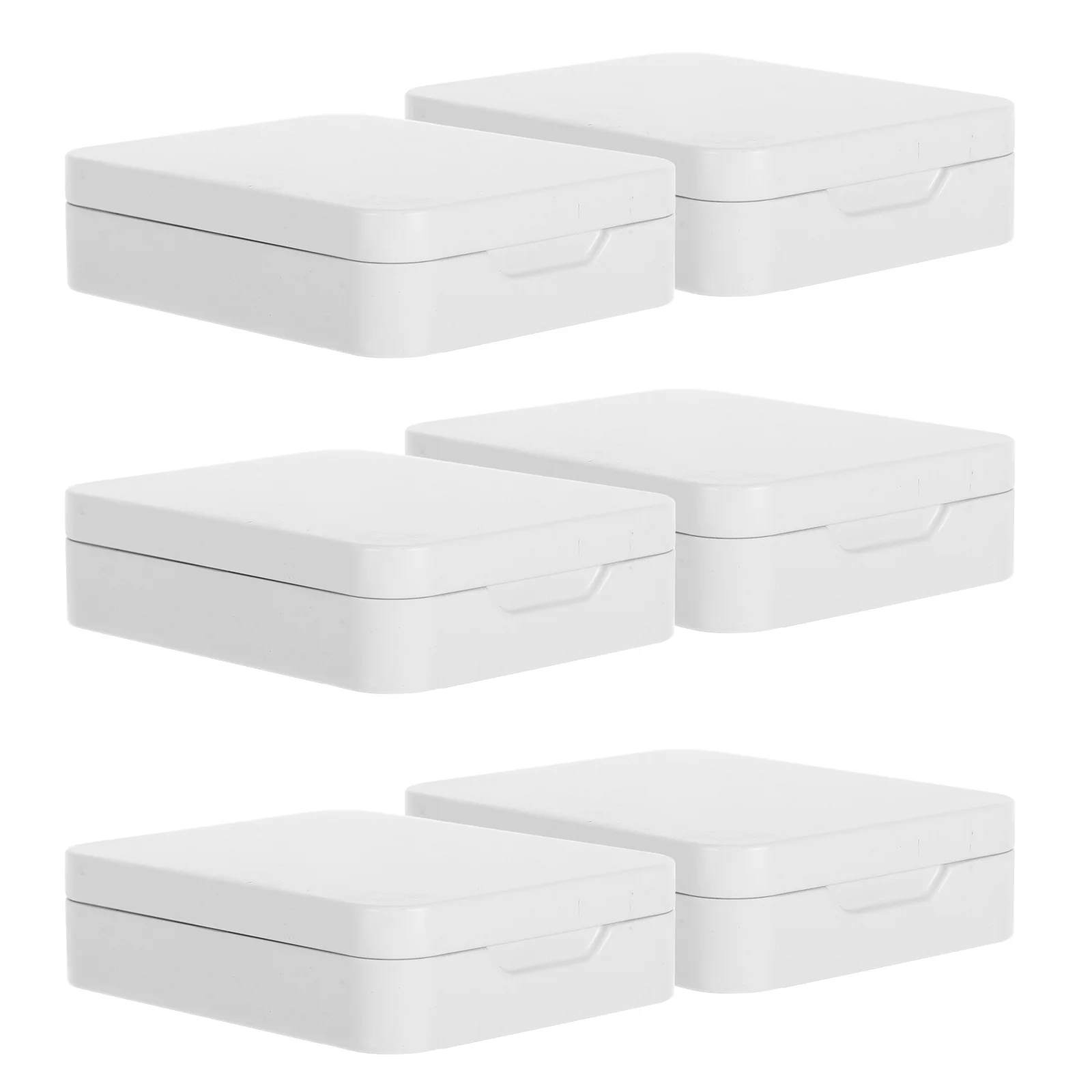6pcs Flip Iron Box Empty Candy Storage Small Tinplate Cases Rectangular Metal Boxes Portable Secure Closure Versatile
6pcs Flip Iron Box Empty Candy Storage Small Tinplate Cases Rectangular Metal Boxes Portable Secure Closure Versatile