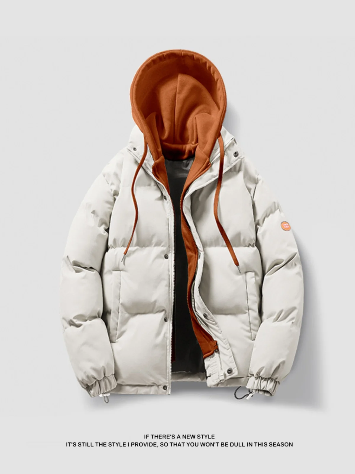 Мужская повседневная утепленная хлопковая куртка свободного кроя, модная брендовая новинка осенне-зимнего сезона, теплая верхняя одежда, имитация двухслойного комплекта
Мужская повседневная утепленная хлопковая куртка свободного кроя, модная брендовая новинка осенне-зимнего сезона, теплая верхняя одежда, имитация двухслойного комплекта