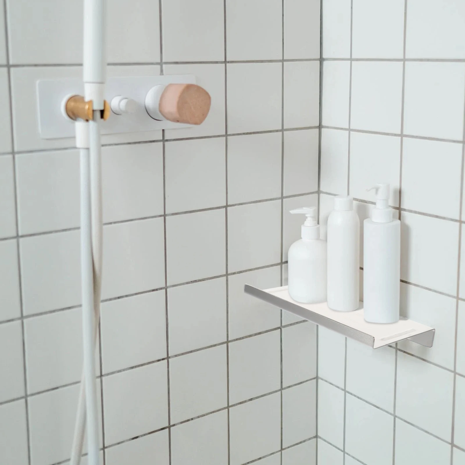 Stainless Steel Shelf Bathroom Organizer Storage Rack for Shampoo Cream Body Wash Toilet Paper Holder Wall Mounted Home
Stainless Steel Shelf Bathroom Organizer Storage Rack for Shampoo Cream Body Wash Toilet Paper Holder Wall Mounted Home