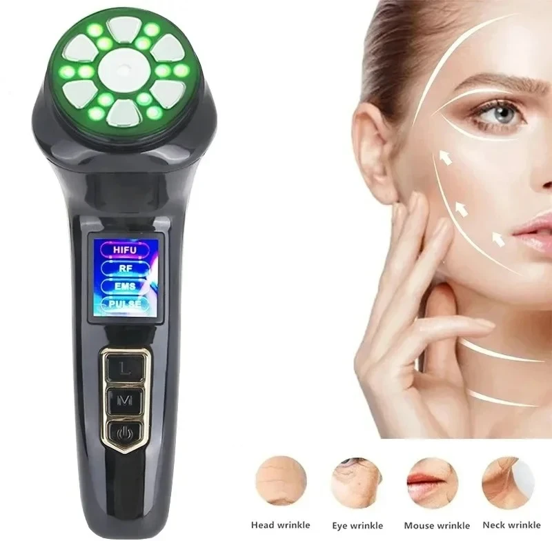 Новейший мини-массажер HIFU 4 в 1, EMS Pulse Warm Up, массажер для лица 3-го поколения и ультразвуковое косметическое устройство для лица и тела
Новейший мини-массажер HIFU 4 в 1, EMS Pulse Warm Up, массажер для лица 3-го поколения и ультразвуковое косметическое устройство для лица и тела