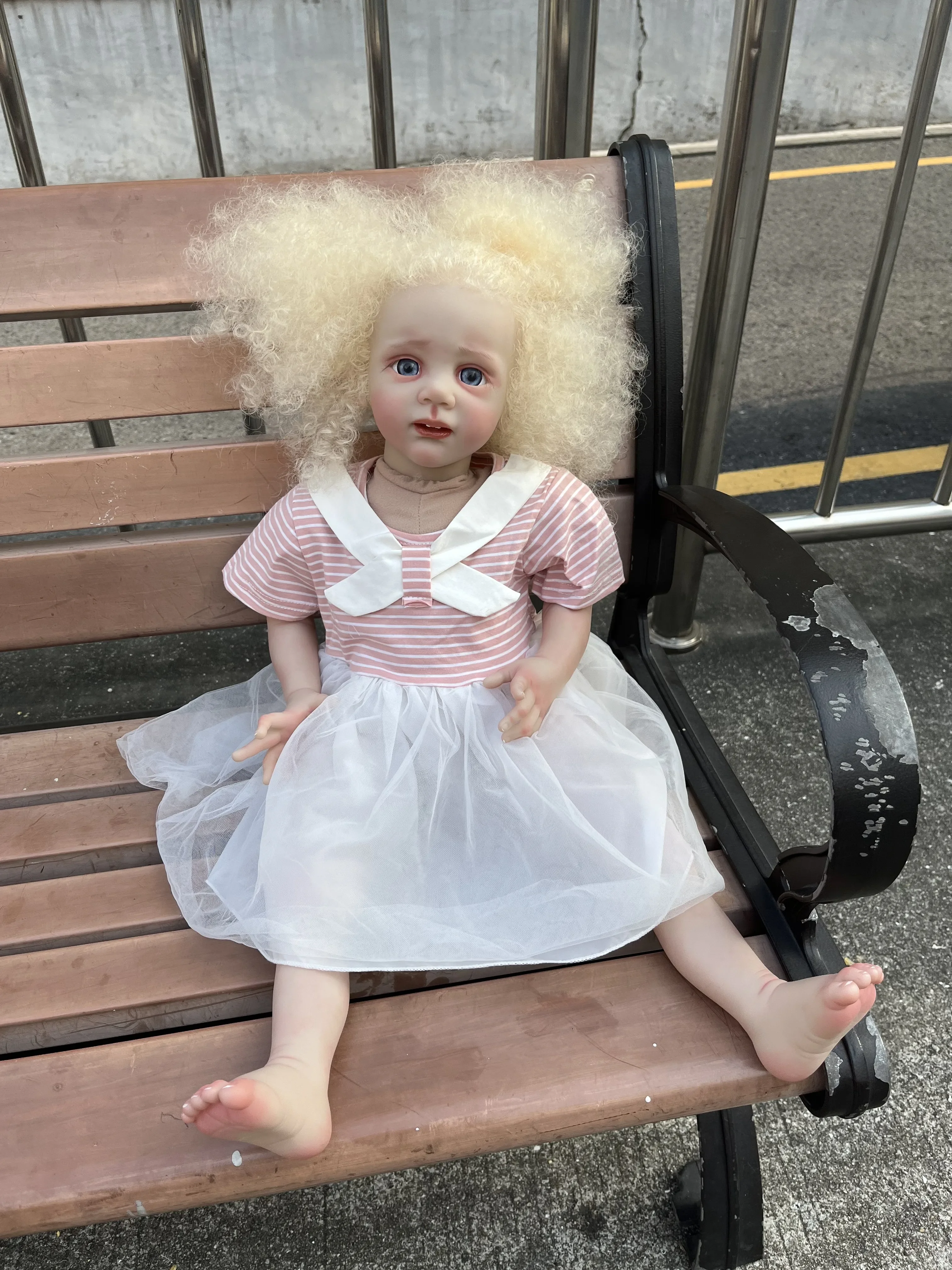 Customized Limited Supply25inch Reborn Baby Fritzi With Hand-Rooted Hair Already Finished Doll Real Photos Christmas Gift
Customized Limited Supply25inch Reborn Baby Fritzi With Hand-Rooted Hair Already Finished Doll Real Photos Christmas Gift
