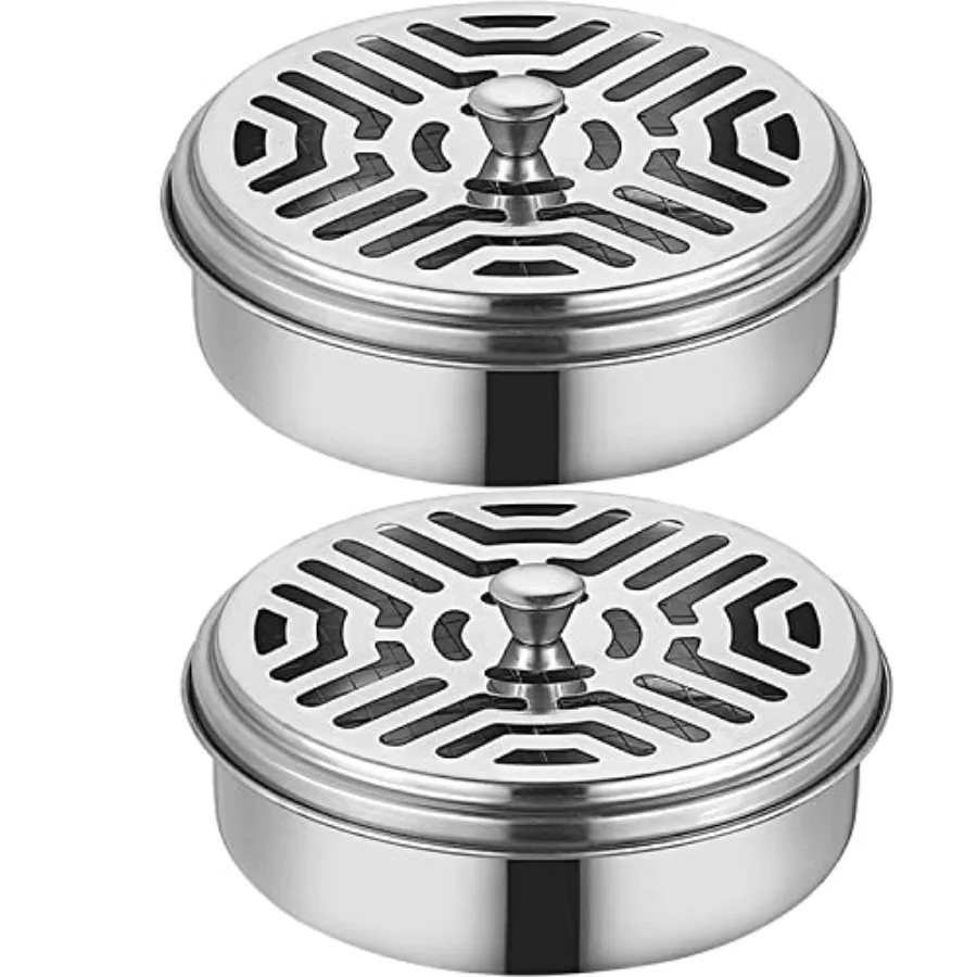 2 Portable Mosquito Coil Holder, Mosquito Incense Box Sandalwood Holder with Handle, Fireproof Incense Burner for Home Office C
2 Portable Mosquito Coil Holder, Mosquito Incense Box Sandalwood Holder with Handle, Fireproof Incense Burner for Home Office C