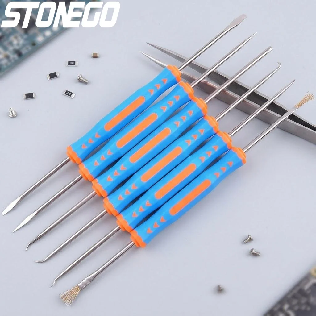 6pcs PCB Cleaning Repair Tool Kit for Electronics Soldering Flux Removal Manual Heating De Soldering Aid Set
6pcs PCB Cleaning Repair Tool Kit for Electronics Soldering Flux Removal Manual Heating De Soldering Aid Set