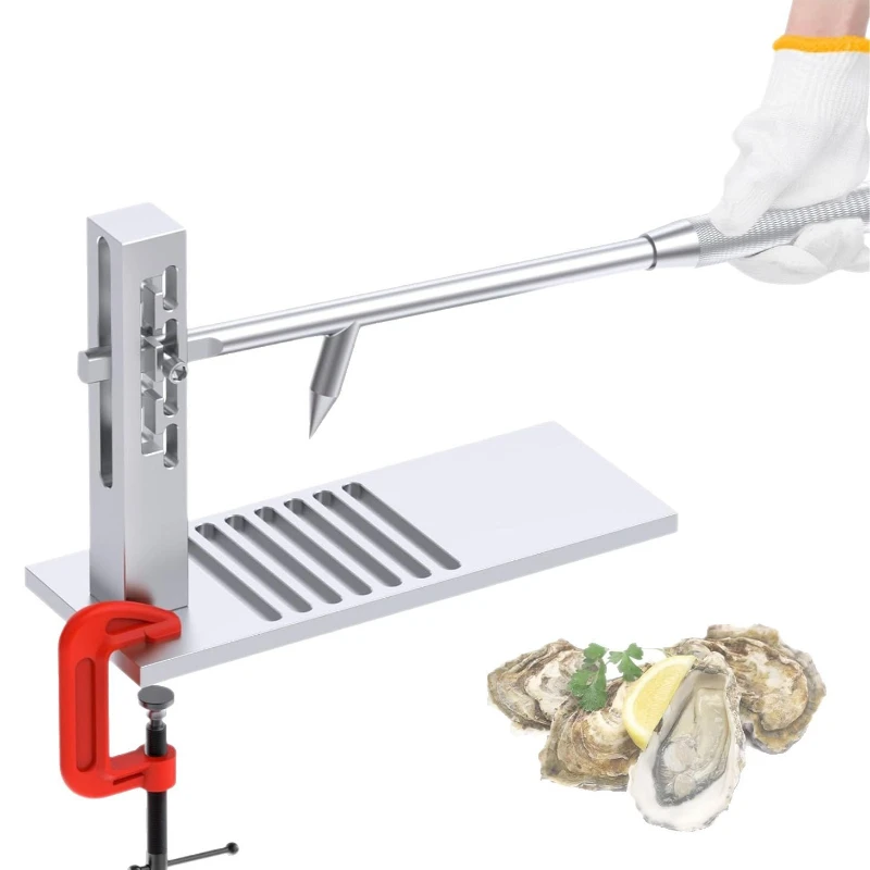 Stainless steel oyster shell opener Cross-border oyster opening artifact Professional pry open fish killing tool
Stainless steel oyster shell opener Cross-border oyster opening artifact Professional pry open fish killing tool
