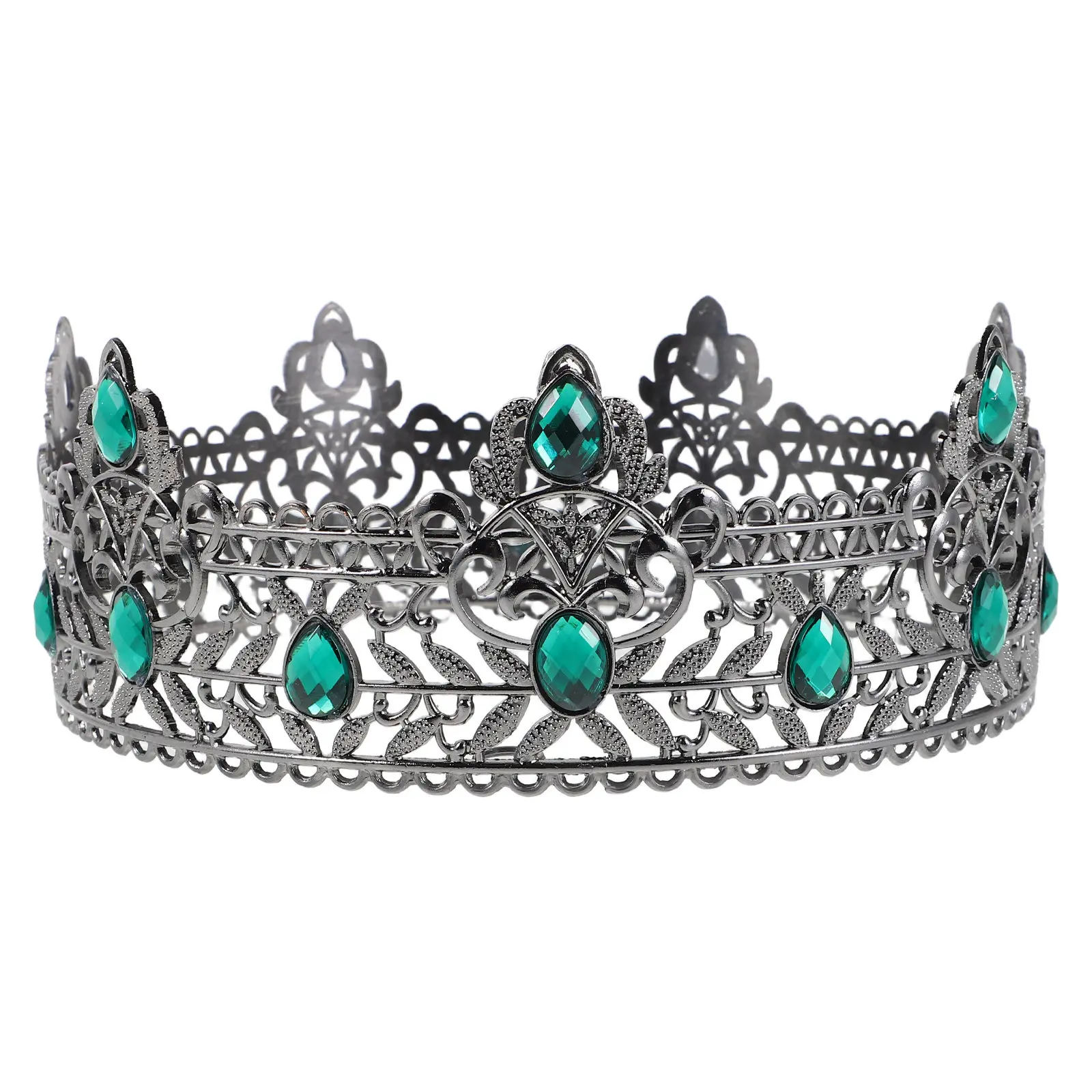 Men's Medieval Rhinestone King Crown Tiara Wedding Birthday Costume Party Prom Cosplay Hair Accessory
Men's Medieval Rhinestone King Crown Tiara Wedding Birthday Costume Party Prom Cosplay Hair Accessory