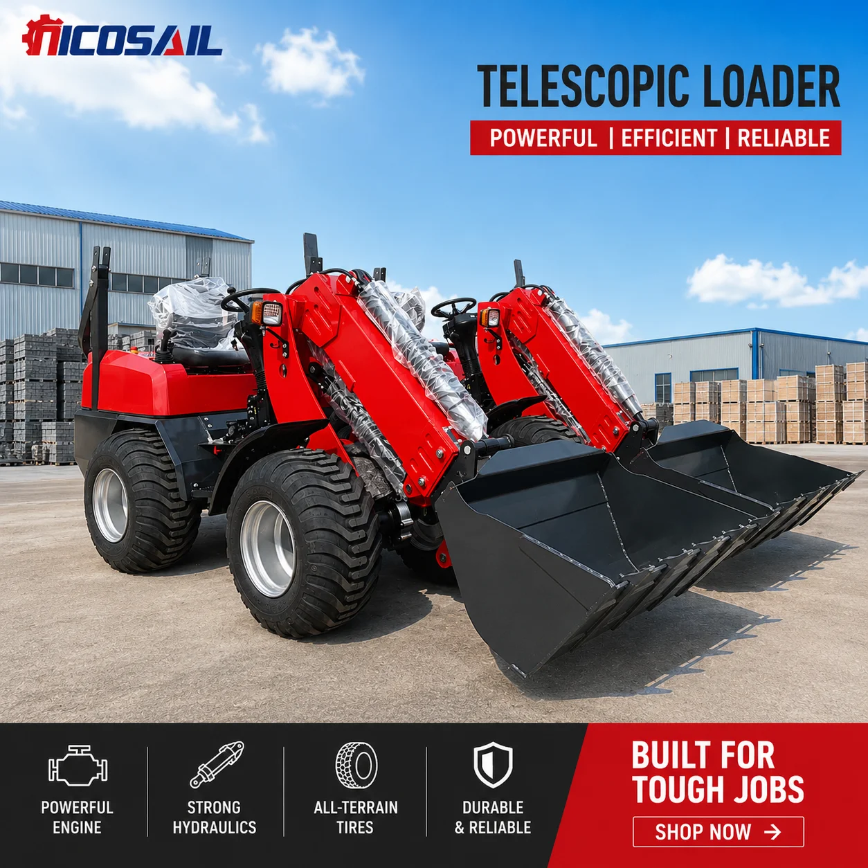 Custom KZL918 Telescopic Wheel Loader CE Euro 5 Heavy Duty Loader for Material Handling Agriculture and Industry
Custom KZL918 Telescopic Wheel Loader CE Euro 5 Heavy Duty Loader for Material Handling Agriculture and Industry