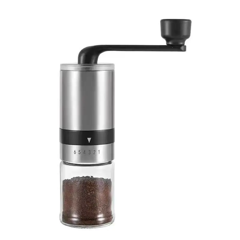 Portable Manual Coffee Grinder - Hand Coffee Mill with Ceramic Burrs 6 Adjustable Settings - Portable Hand Crank Tools
Portable Manual Coffee Grinder - Hand Coffee Mill with Ceramic Burrs 6 Adjustable Settings - Portable Hand Crank Tools