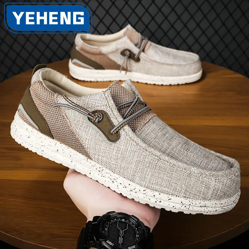 Men New Casual Shoes Fashion Soft Canvas Shoes Breathable Men's Walking Flat Sneakers Outdoor Light Men's Shoes Vulcanize Shoes
Men New Casual Shoes Fashion Soft Canvas Shoes Breathable Men's Walking Flat Sneakers Outdoor Light Men's Shoes Vulcanize Shoes