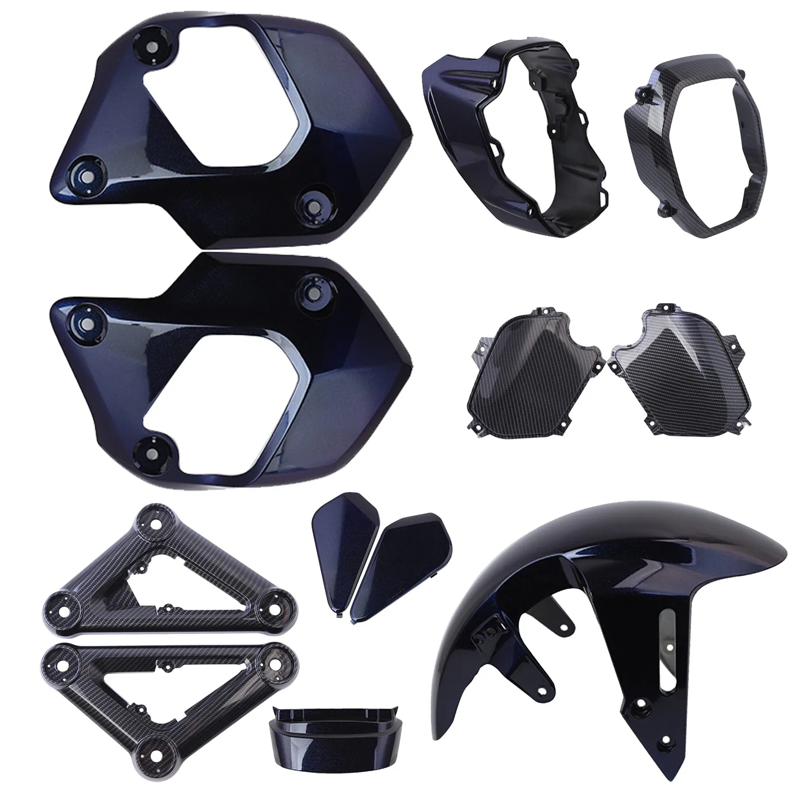 Motorcyle Fairing Kit in ABS Material Compatible with 2021-2024 Honda Grom Msx 125 SF, Pirple Color with Chromatic Effect
Motorcyle Fairing Kit in ABS Material Compatible with 2021-2024 Honda Grom Msx 125 SF, Pirple Color with Chromatic Effect