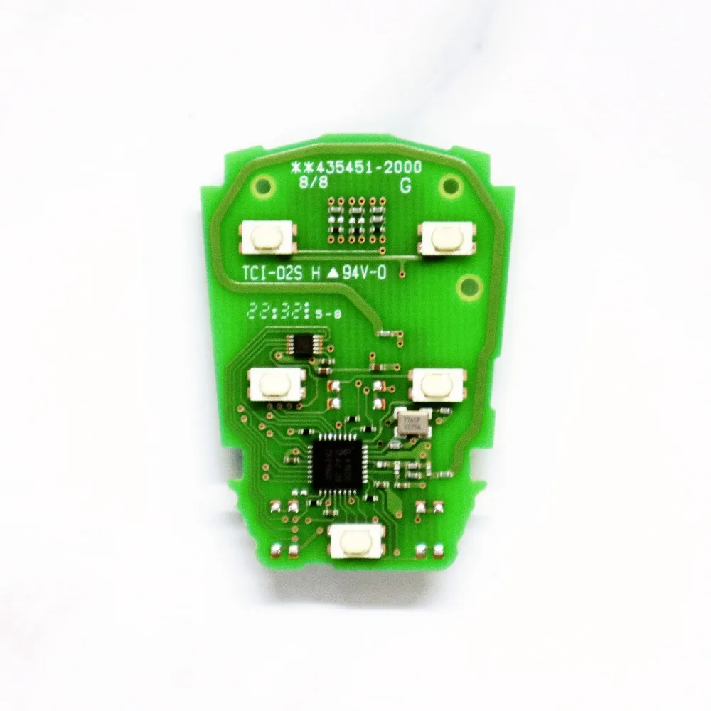 Evan HYQ2EB-433 МГц, 5 кнопок, дистанционный ключ, печатная плата, брелок для 2015 2016 2017 2018 2019 Escalade ESV Cadillac XTS CTS CT6 ATS XT4 XT5
Evan HYQ2EB-433 МГц, 5 кнопок, дистанционный ключ, печатная плата, брелок для 2015 2016 2017 2018 2019 Escalade ESV Cadillac XTS CTS CT6 ATS XT4 XT5