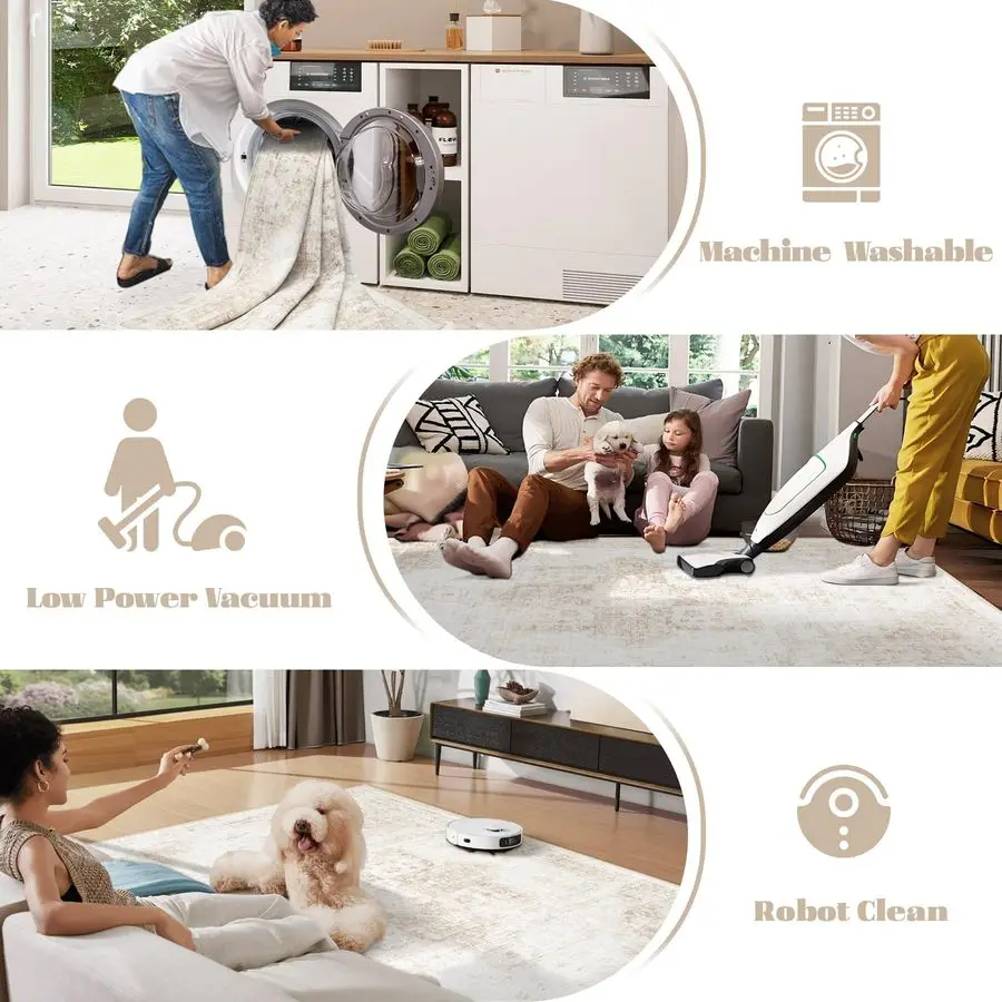 Ковер 8x10 футов, моющийся, винтажный, в стиле бохо, с медальонным узором, нескользящий, мягкий, с низким ворсом, большой, состаренный, для дома, ретро-ковер для гостиной
Ковер 8x10 футов, моющийся, винтажный, в стиле бохо, с медальонным узором, нескользящий, мягкий, с низким ворсом, большой, состаренный, для дома, ретро-ковер для гостиной