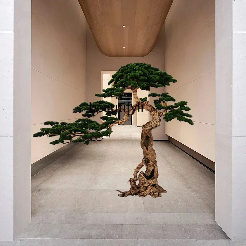 CC Artificial Pine Shop Shopping Mall Landscape New Chinese Green Plant Welcome Pine Interior Decoration Ornaments
CC Artificial Pine Shop Shopping Mall Landscape New Chinese Green Plant Welcome Pine Interior Decoration Ornaments