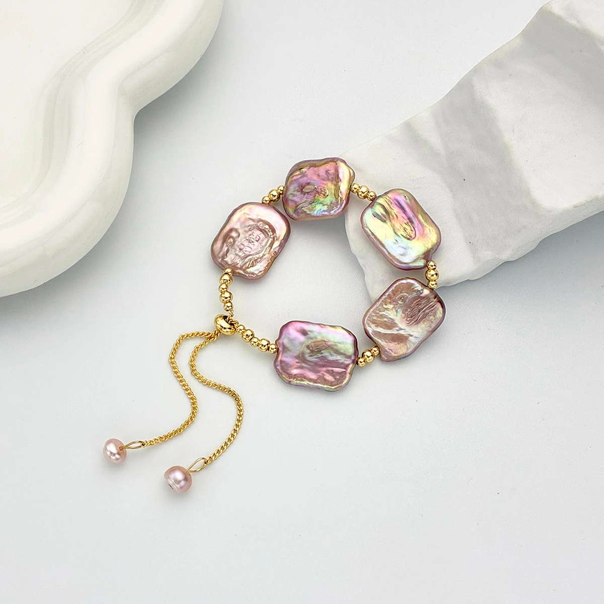Original Design Natural Freshwater Colorful Baroque Pearls Adjustable Bracelets For Wedding Women Girls Lovers Fine Jewelry
Original Design Natural Freshwater Colorful Baroque Pearls Adjustable Bracelets For Wedding Women Girls Lovers Fine Jewelry