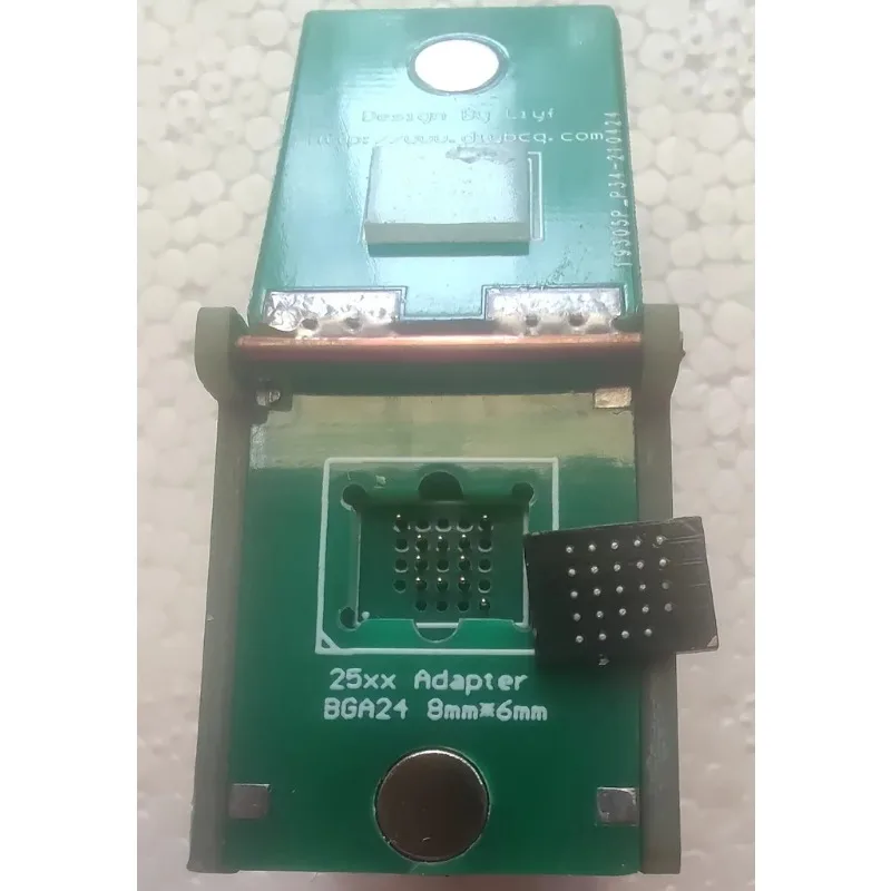 BGA24 To DIP8 Flip Test Burn-in Socket 5x5 Ball Array 6mmx8mm IC Programming Adapter
BGA24 To DIP8 Flip Test Burn-in Socket 5x5 Ball Array 6mmx8mm IC Programming Adapter