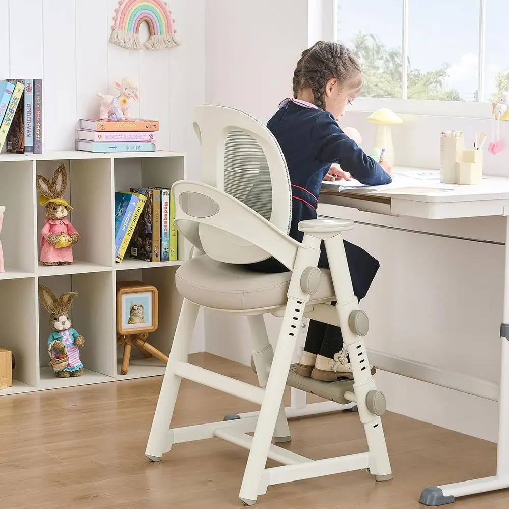 Ergonomic Kids' Study Chair, Height Adjustable Kids Desk Chair or Boys Girls,Comortable or Teenagers Playing, Ding, Ideal Git or
Ergonomic Kids' Study Chair, Height Adjustable Kids Desk Chair or Boys Girls,Comortable or Teenagers Playing, Ding, Ideal Git or