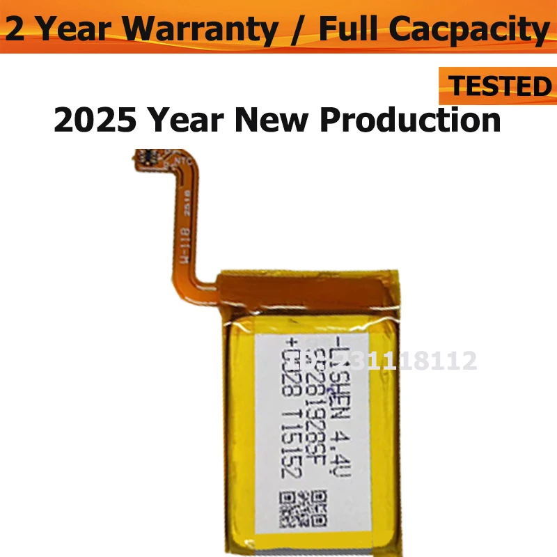 Новый оригинальный аккумулятор SP281928SF для умных спортивных часов Fitbit Versa 2, 165 мАч, замена
Новый оригинальный аккумулятор SP281928SF для умных спортивных часов Fitbit Versa 2, 165 мАч, замена